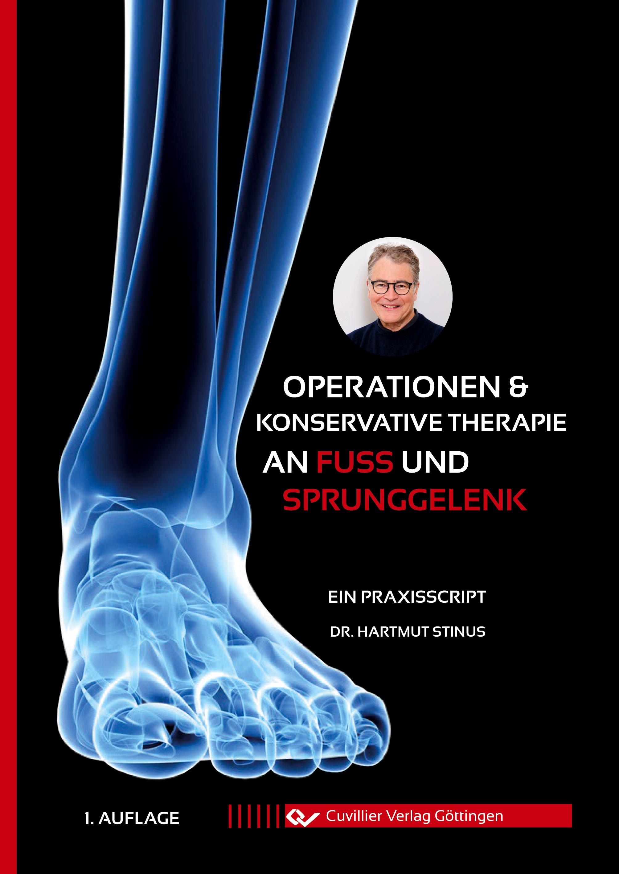 Vorderes Coverbild Operationen & konservative Therapie an Fuß und Sprunggelenk