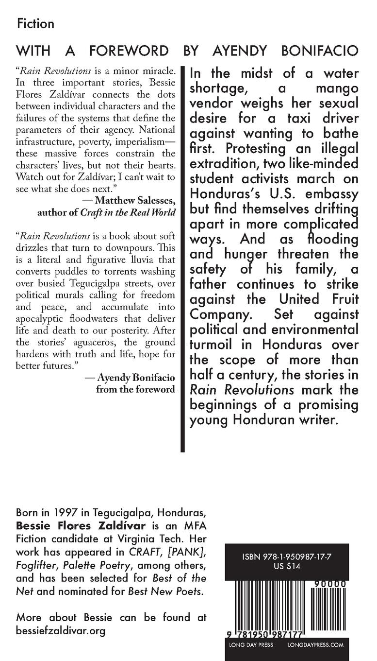 Rückseitencover Rain Revolutions