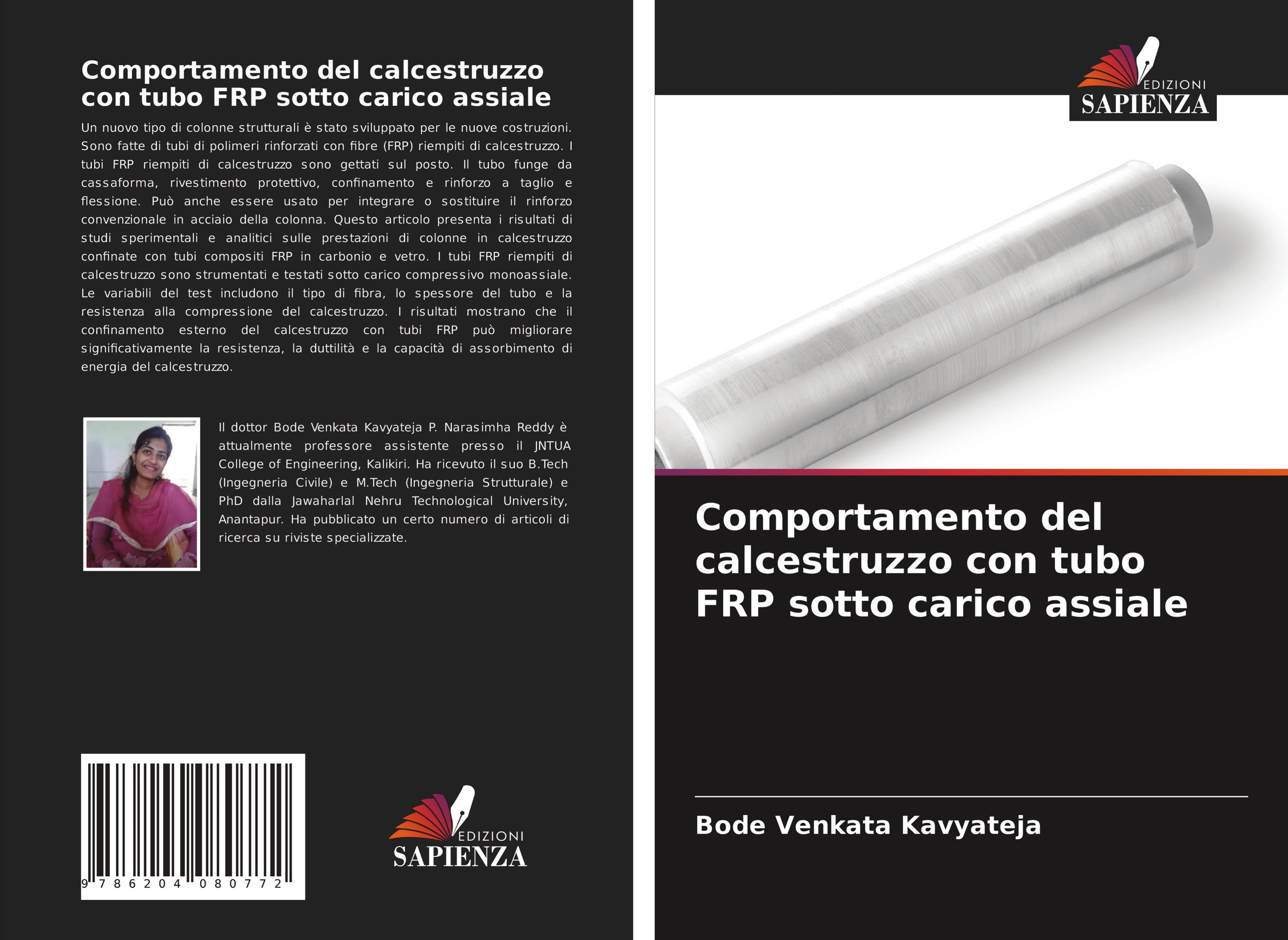 Vorderes Coverbild Comportamento del calcestruzzo con tubo FRP sotto carico assiale