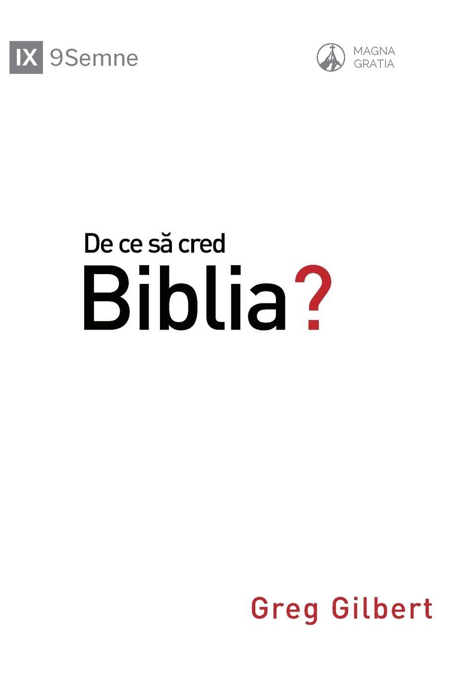 Vorderes Coverbild Why Trust the Bible? / De ce s¿ cred Biblia?