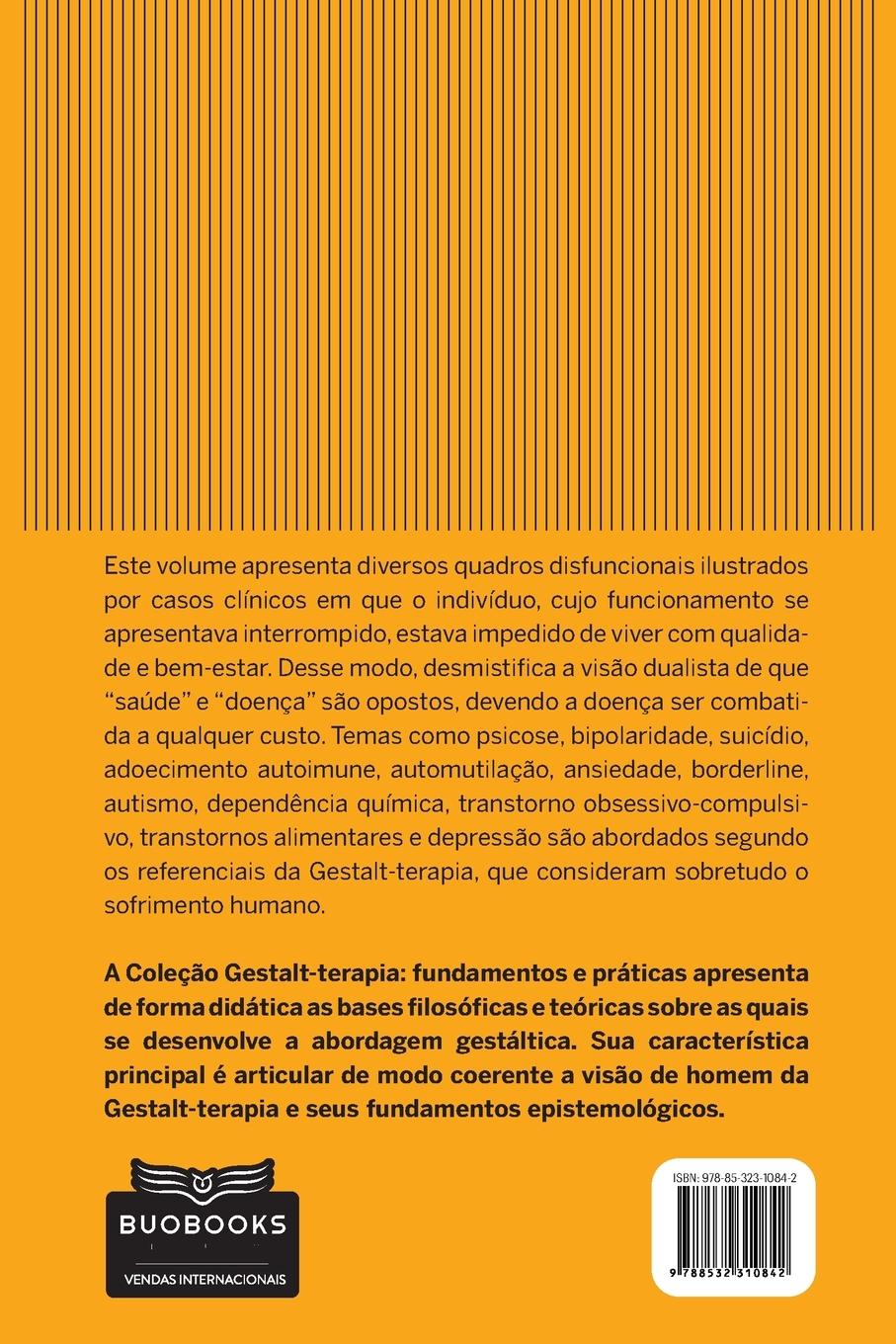 Rückseitencover Quadros clínicos disfuncionais e gestalt-terapia