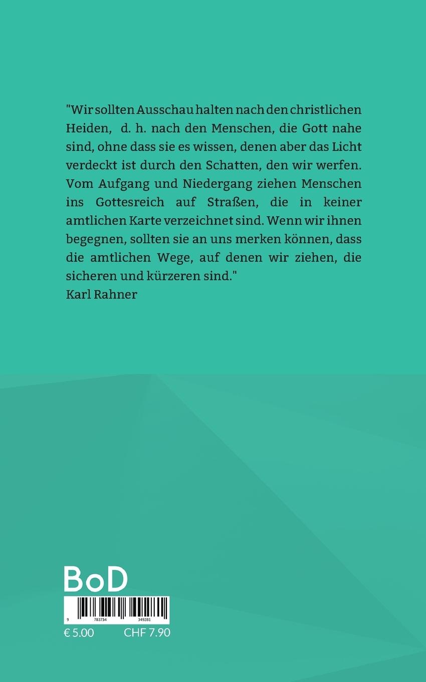 Rückseitencover Karl Rahner