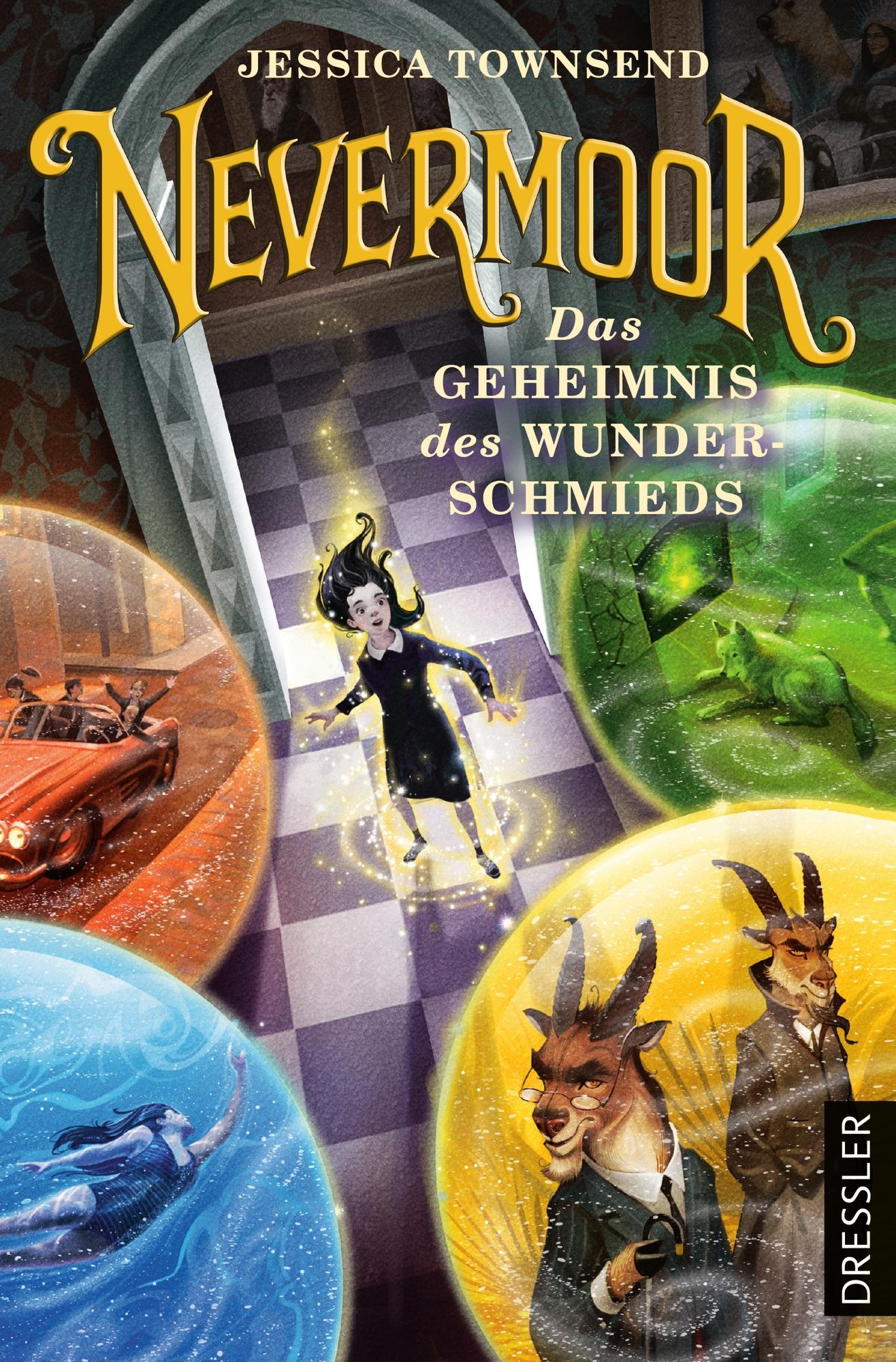 Vorderes Coverbild Nevermoor 2. Das Geheimnis des Wunderschmieds