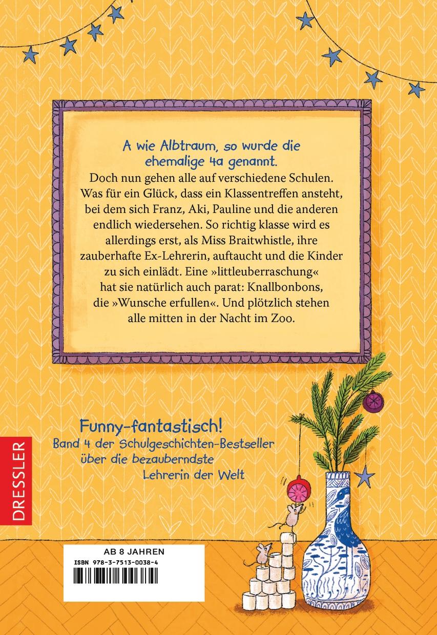 Rückseitencover Miss Braitwhistle 4. Klassentreffen bei Miss Braitwhistle