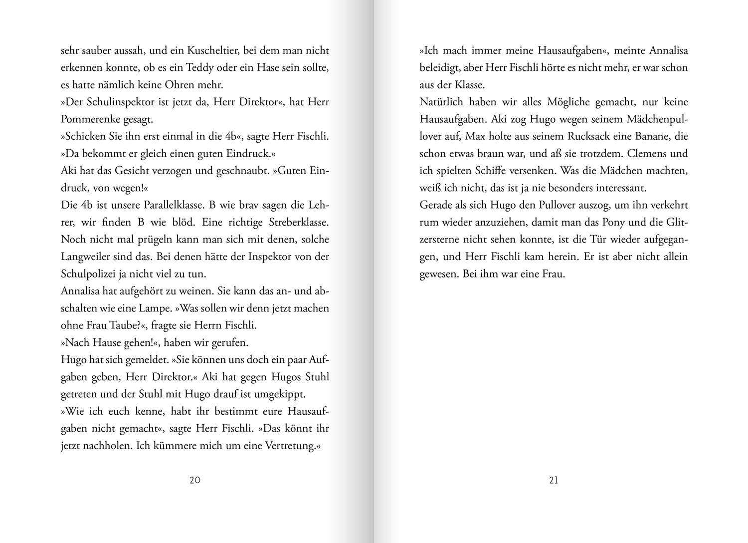 Beispielinhalt (Bild) Miss Braitwhistle 1. Die fabelhafte Miss Braitwhistle