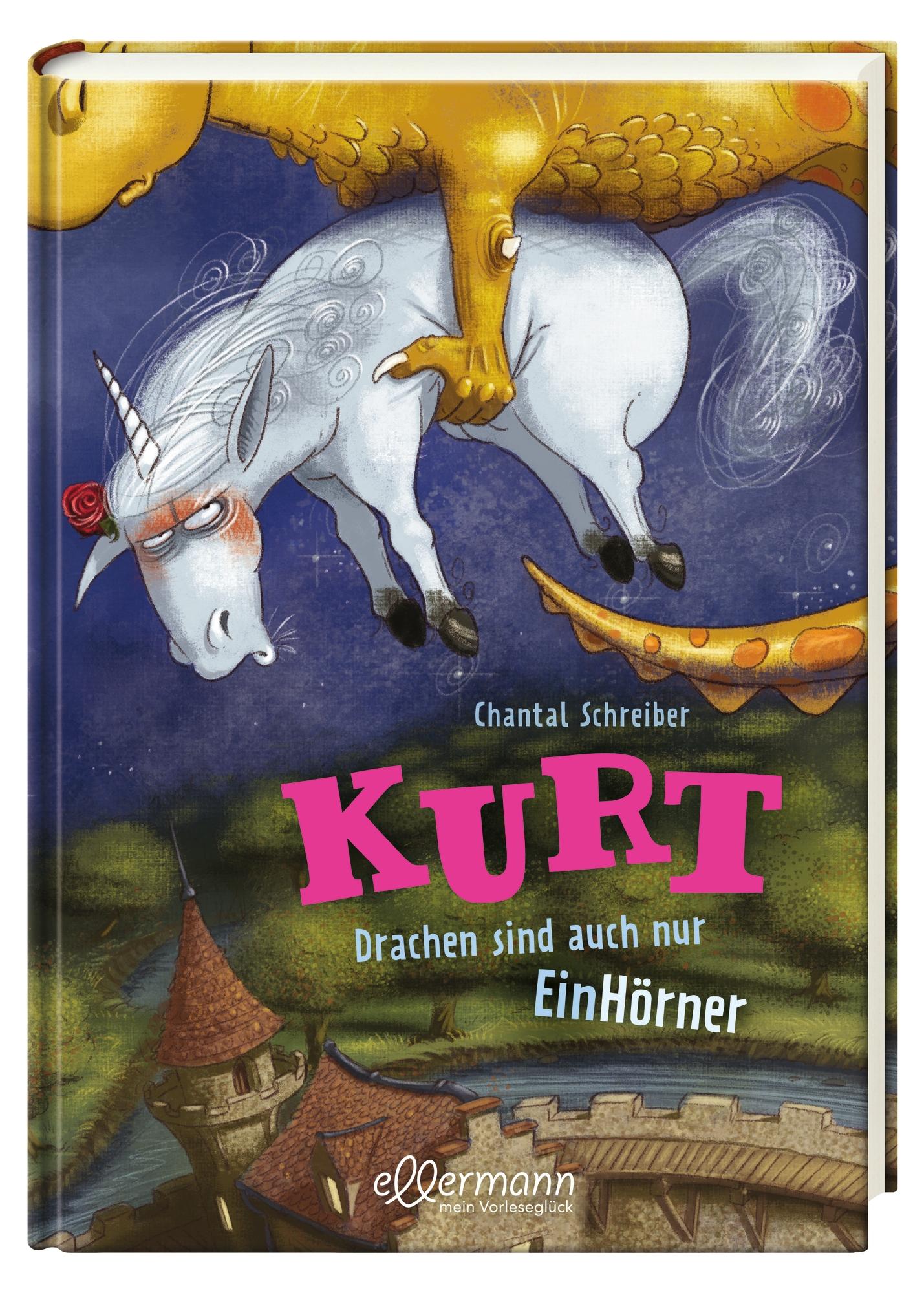 Beispielinhalt (Bild) Kurt, Einhorn wider Willen 4. Drachen sind auch nur EinHörner