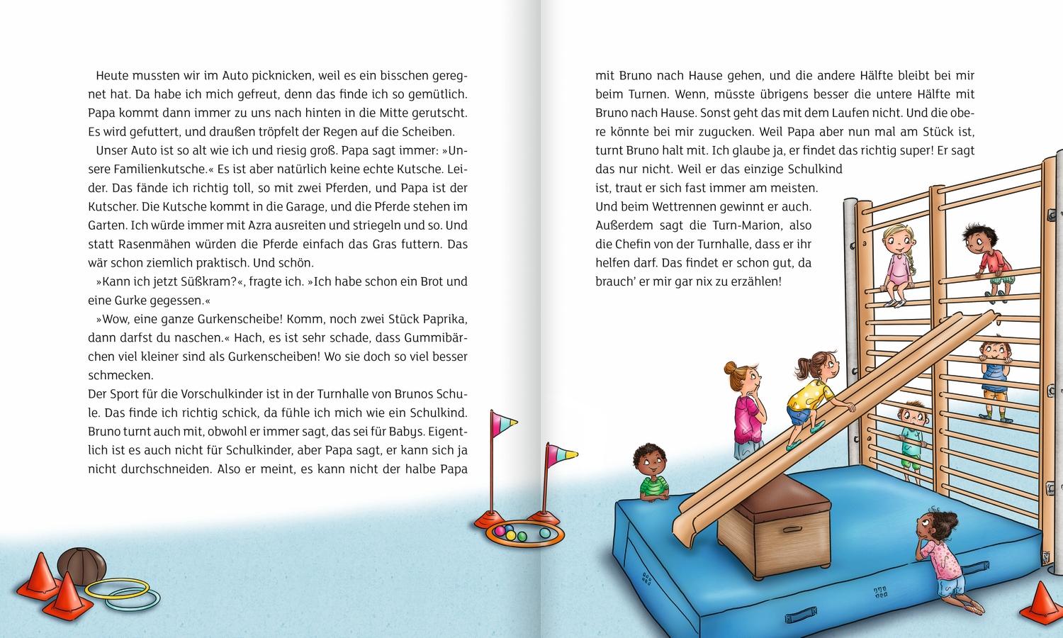 Beispielinhalt (Bild) Tillys Kinderkram. Tilly und der Sport