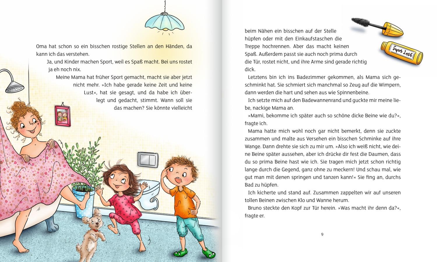 Beispielinhalt (Bild) Tillys Kinderkram. Tilly und der Sport