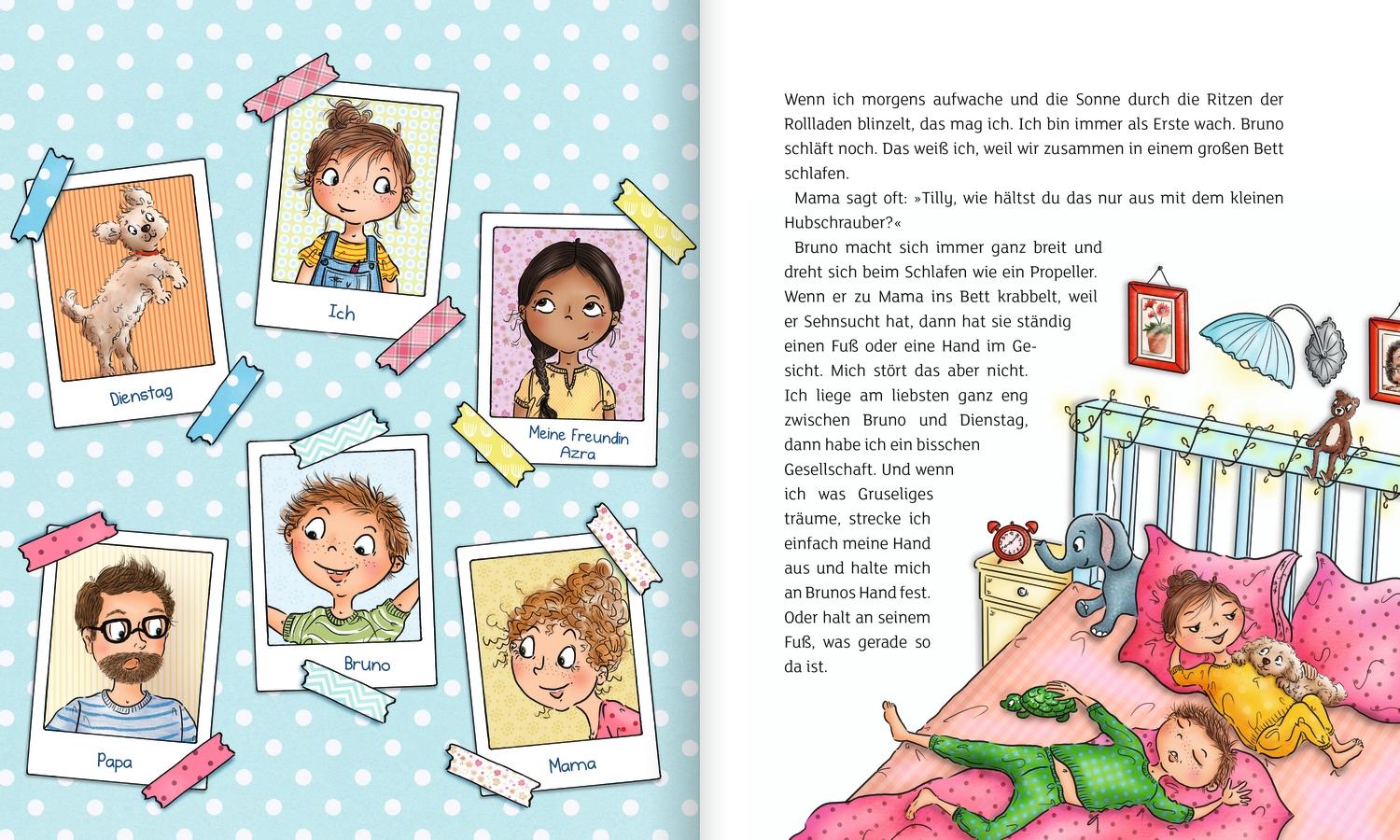 Beispielinhalt (Bild) Tillys Kinderkram. Tilly trickst Corona aus