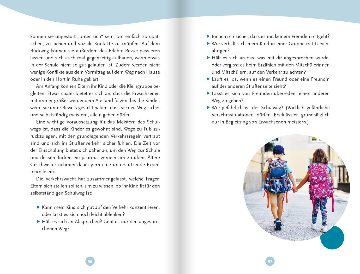 Beispielinhalt (Bild) Endlich zur Schule!