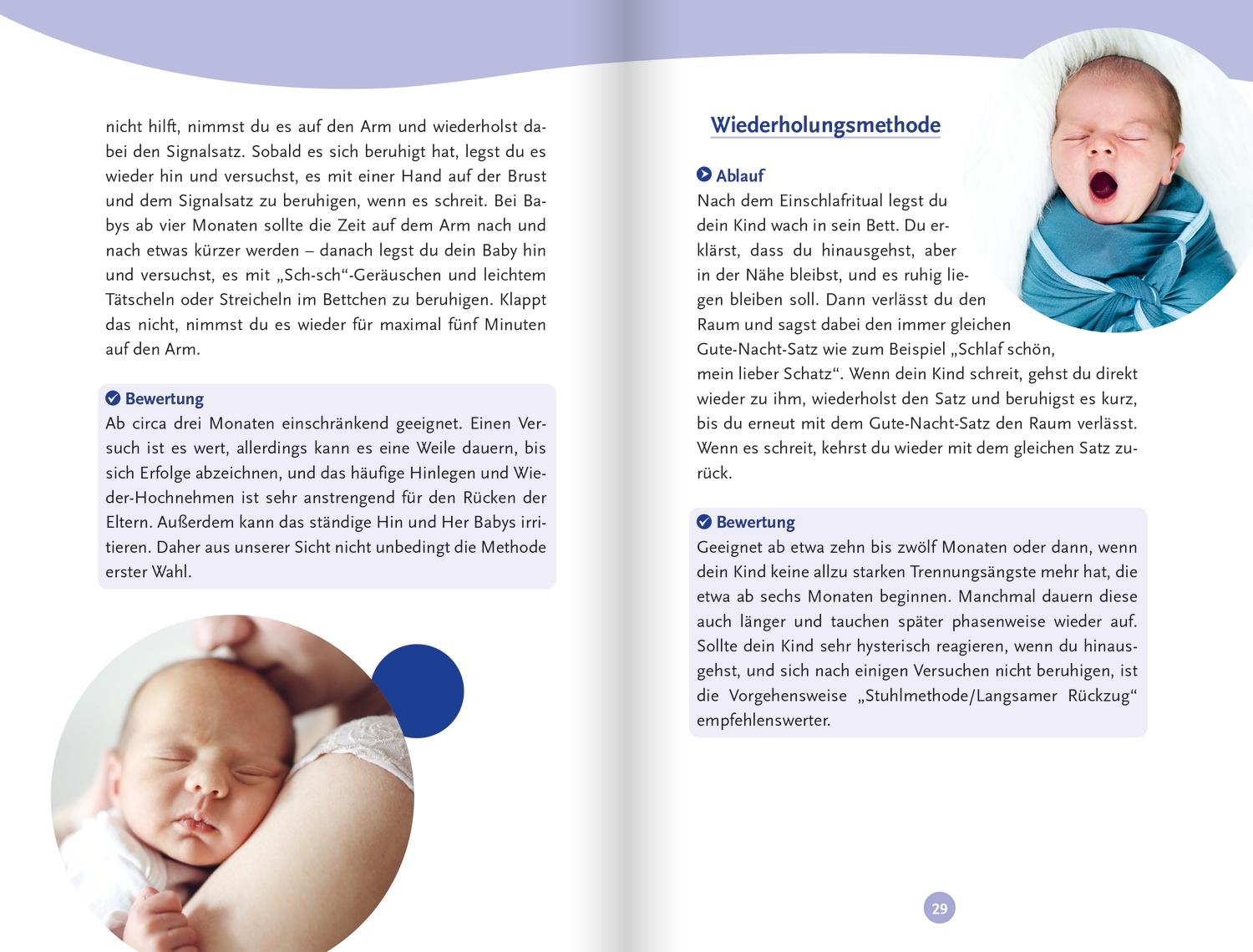 Beispielinhalt (Bild) Ich liebe Schlaf! Mein Baby auch!