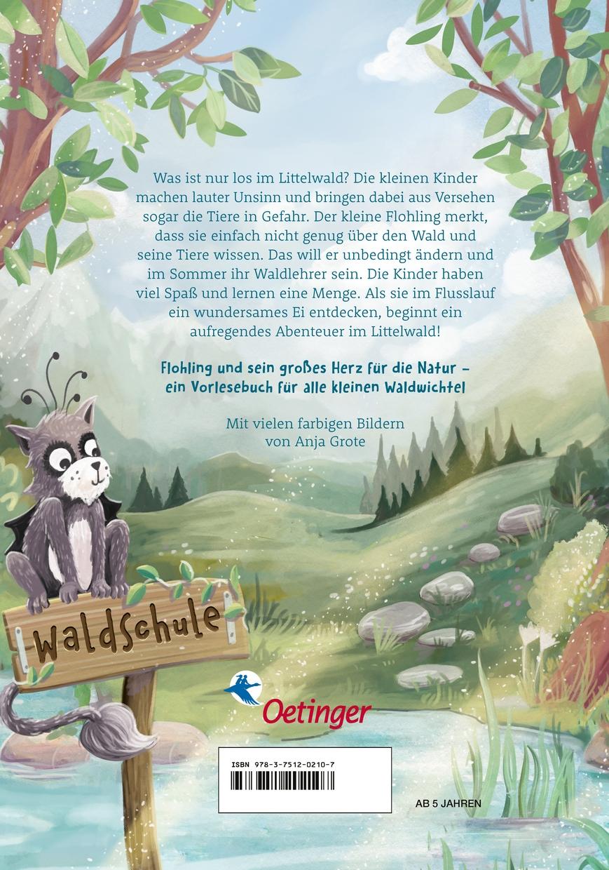 Rückseitencover Der kleine Flohling 3. Wunder im Littelwald