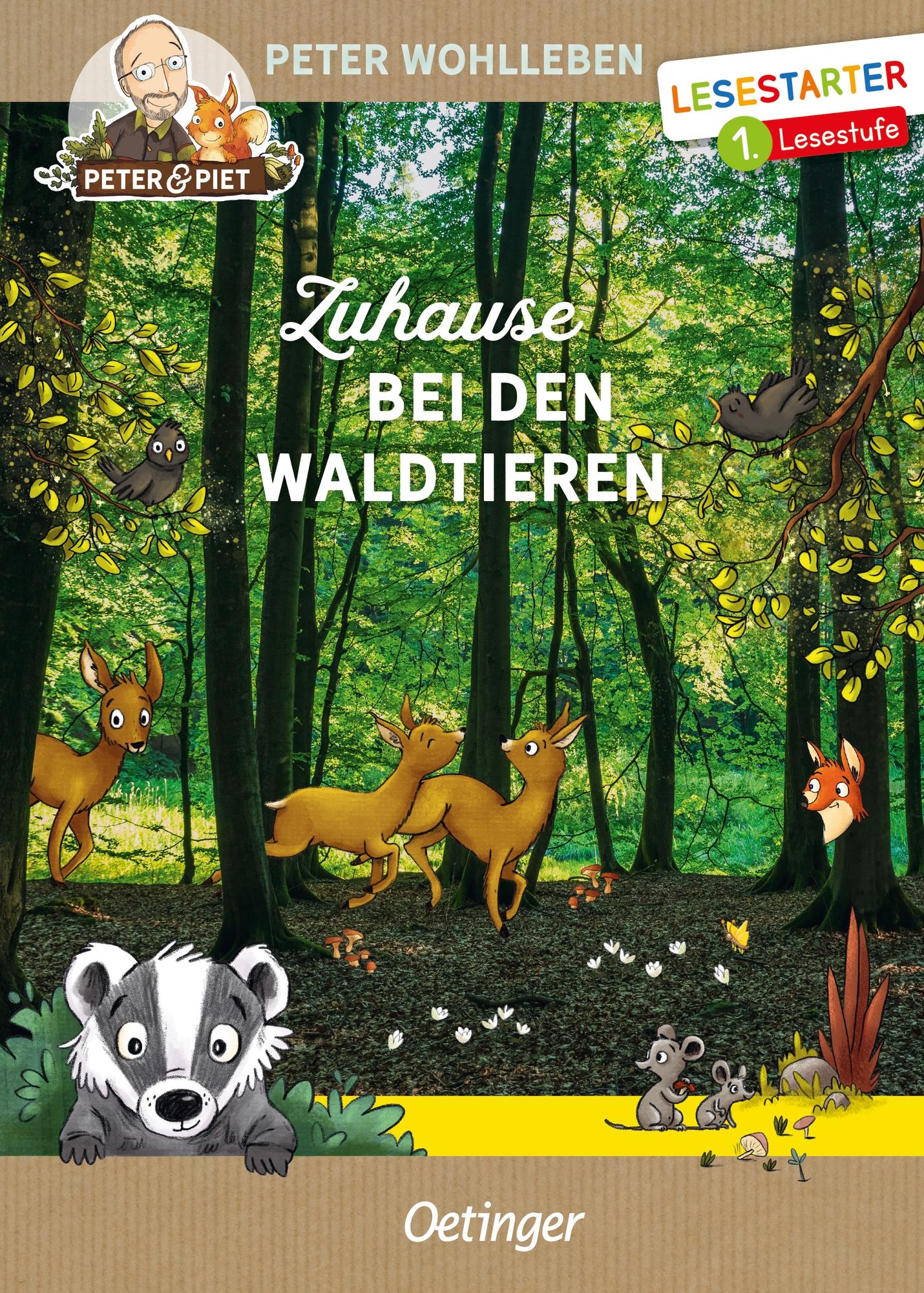 Vorderes Coverbild Zuhause bei den Waldtieren