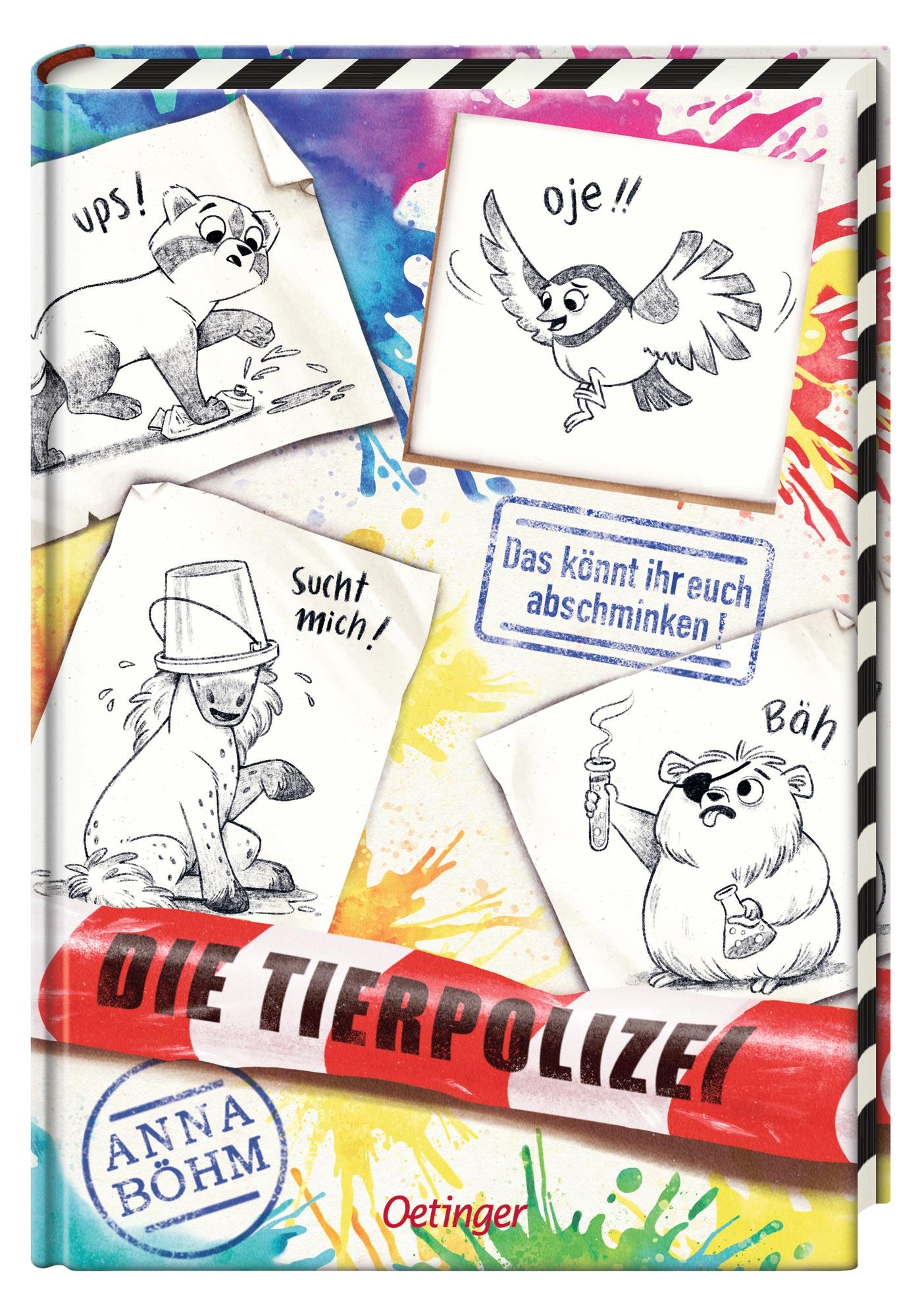 Beispielinhalt (Bild) Die Tierpolizei 4. Das könnt ihr euch abschminken!