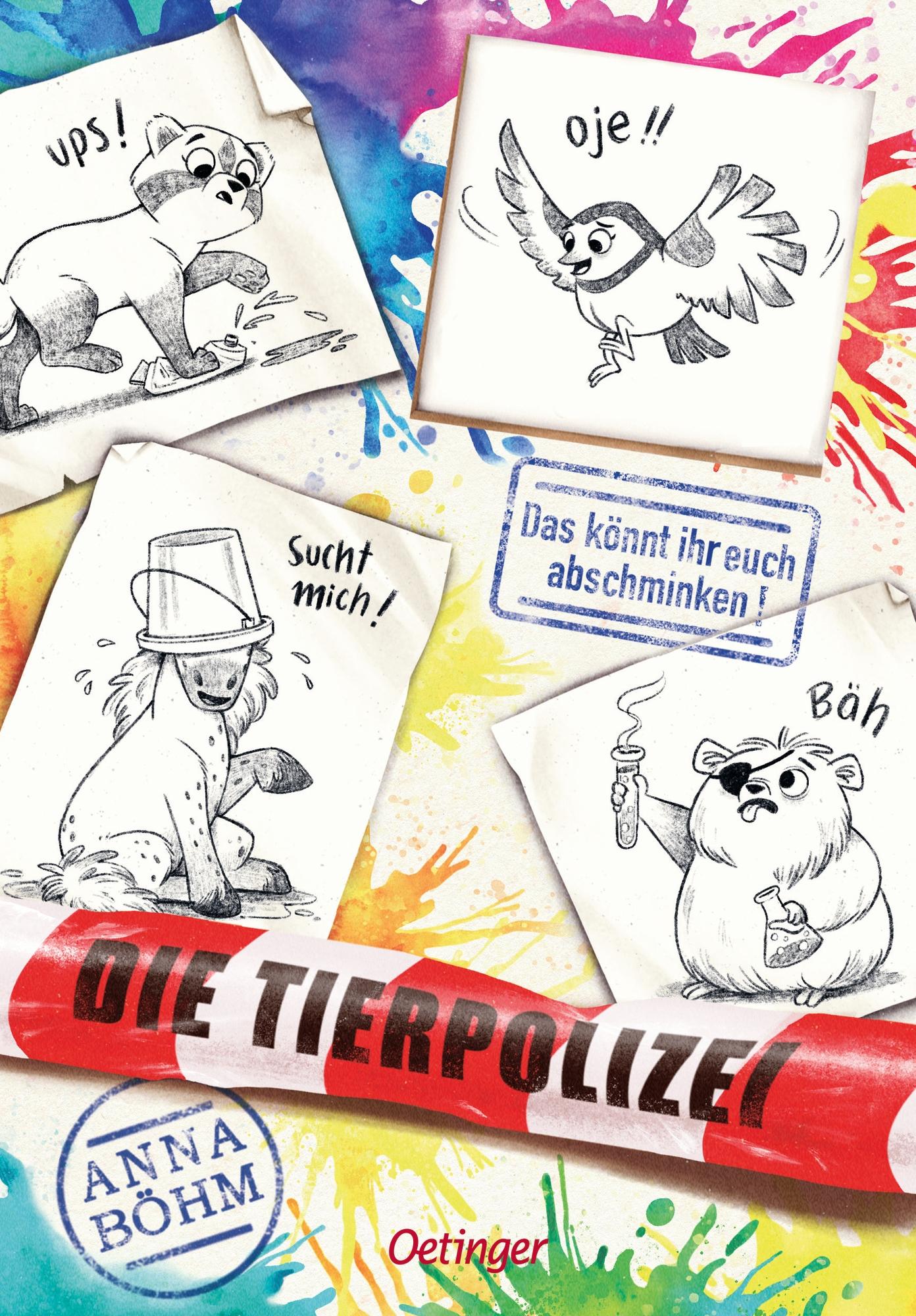 Vorderes Coverbild Die Tierpolizei 4. Das könnt ihr euch abschminken!