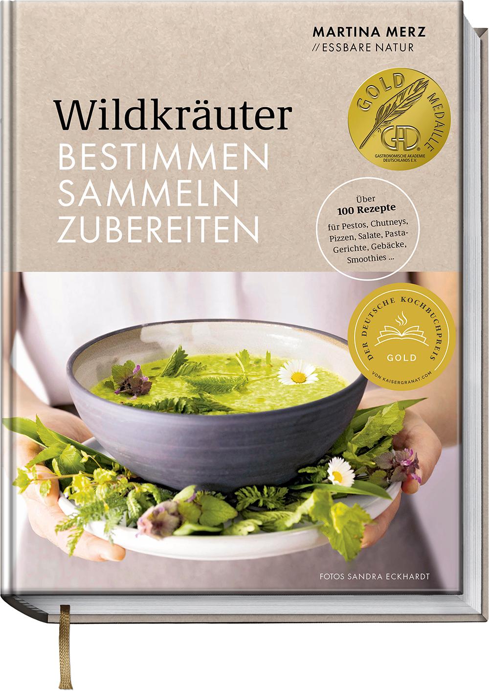 Vorderes Coverbild Wildkräuter - Bestimmen, Sammeln, Zubereiten