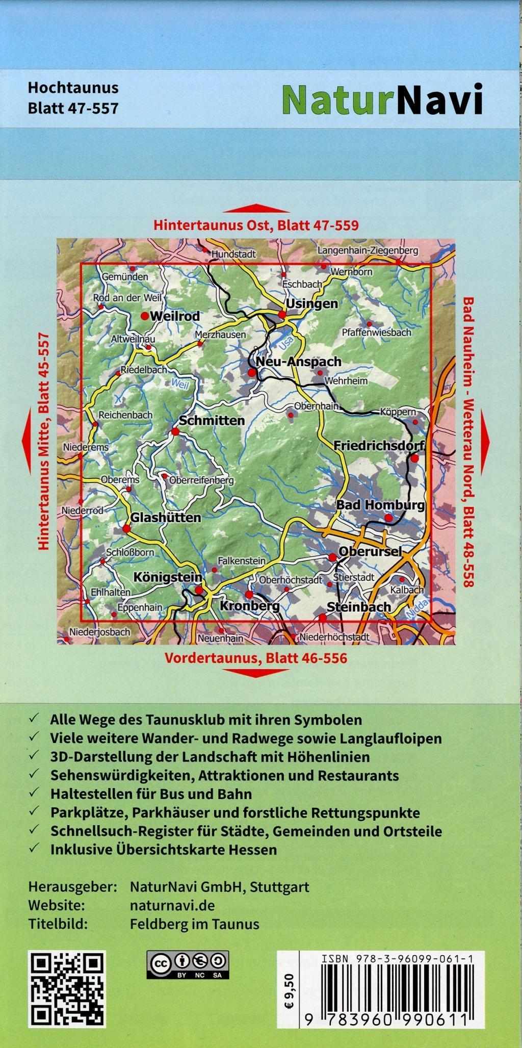 Beispielinhalt (Bild) Hochtaunus 1 : 25 000, Blatt 47-557