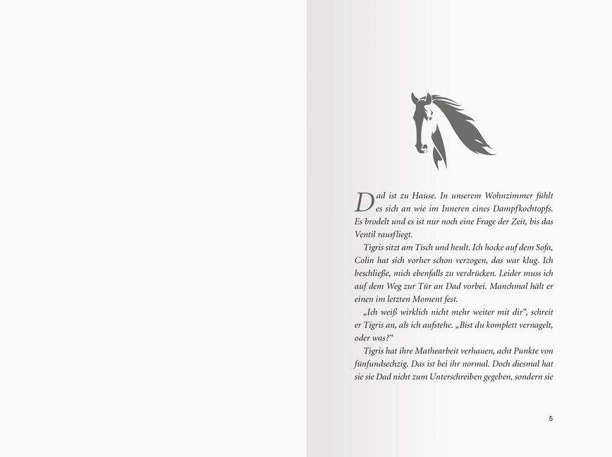 Beispielinhalt (Bild) Pferdeflüsterer-Academy, Band 10: Die dunkle Wahrheit