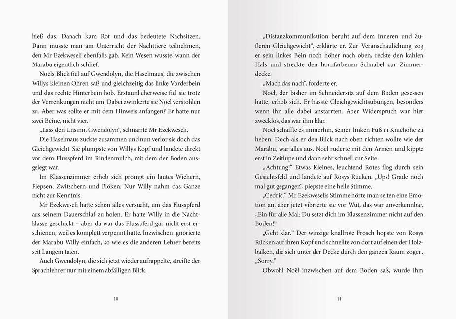 Beispielinhalt (Bild) Internat der bösen Tiere, Band 5: Die Schamanin (Bestseller-Tier-Fantasy ab 10 Jahren)