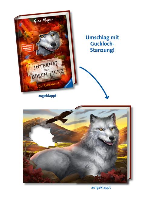 Beispielinhalt (Bild) Internat der bösen Tiere, Band 5: Die Schamanin (Bestseller-Tier-Fantasy ab 10 Jahren)