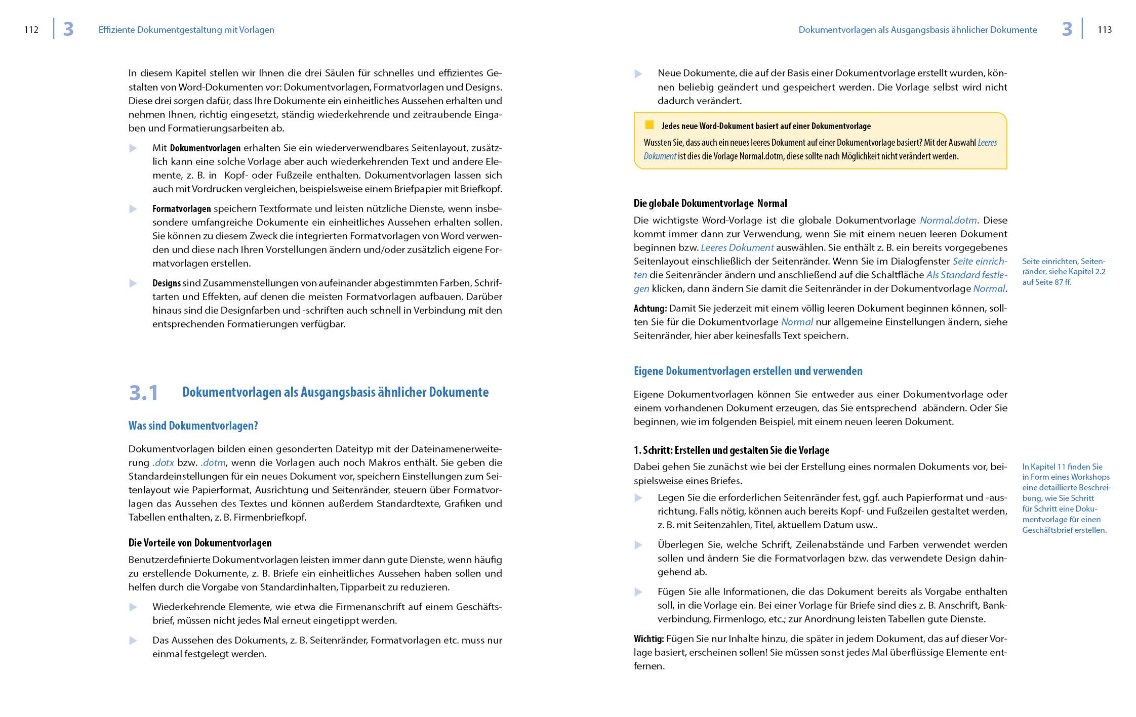 Beispielinhalt (Bild) Word 2021 - Stufe 2: Aufbauwissen