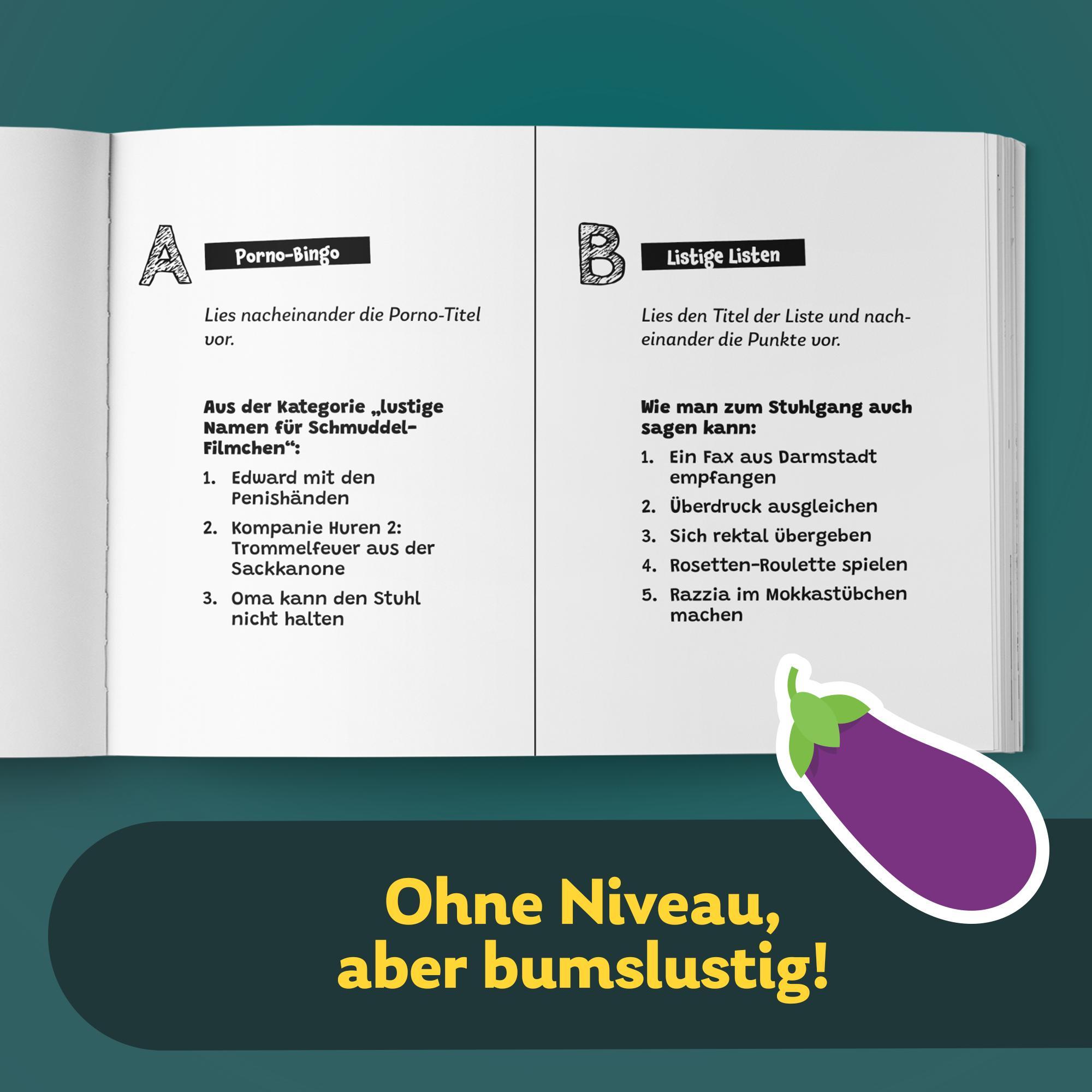 Beispielinhalt (Bild) Nicht lachen - Das Party-Spiel: Ab 18 Edition: LOL, wie lustig ist das denn?!