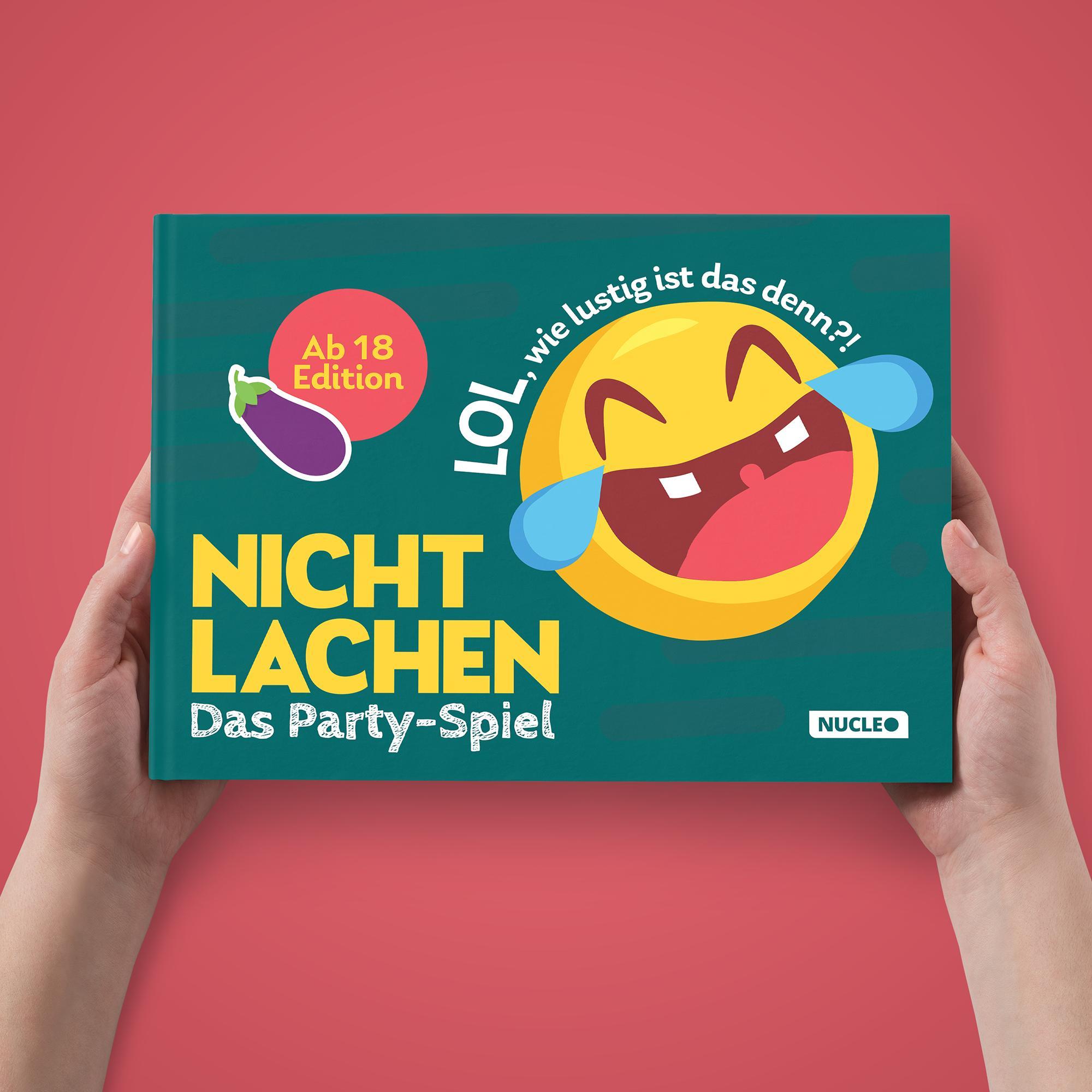Beispielinhalt (Bild) Nicht lachen - Das Party-Spiel: Ab 18 Edition: LOL, wie lustig ist das denn?!