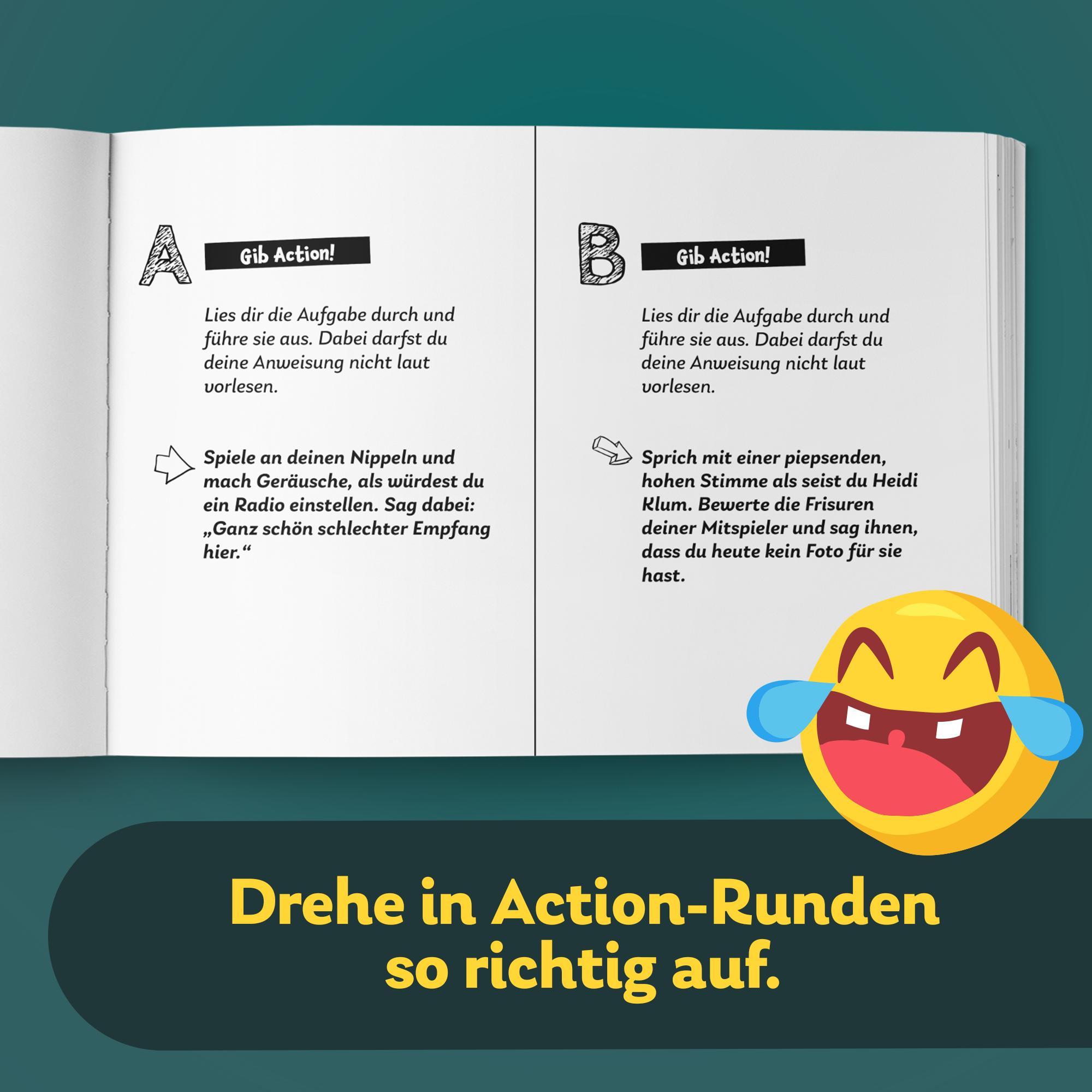 Beispielinhalt (Bild) Nicht lachen - Das Party-Spiel: Ab 18 Edition: LOL, wie lustig ist das denn?!