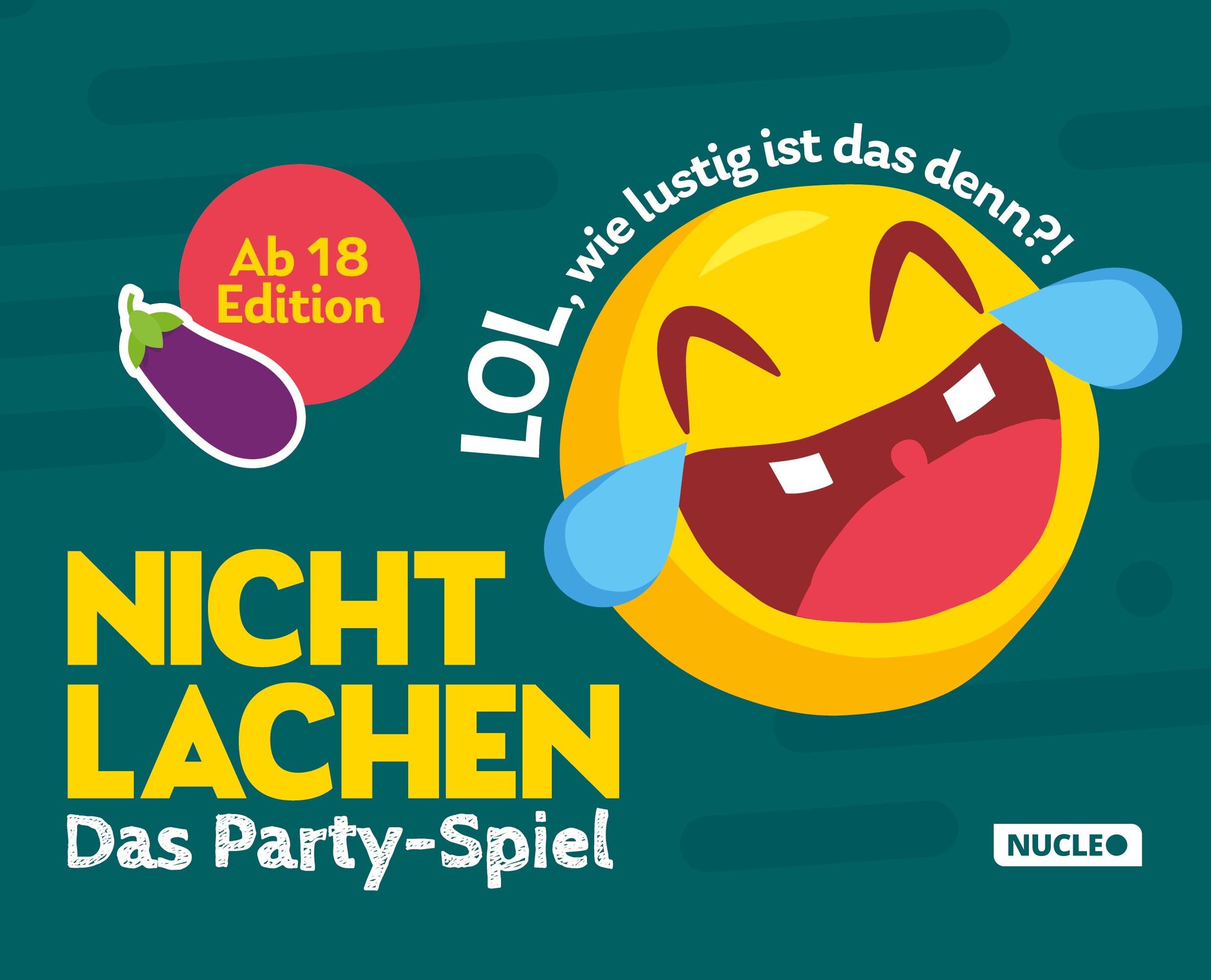 Vorderes Coverbild Nicht lachen - Das Party-Spiel: Ab 18 Edition: LOL, wie lustig ist das denn?!