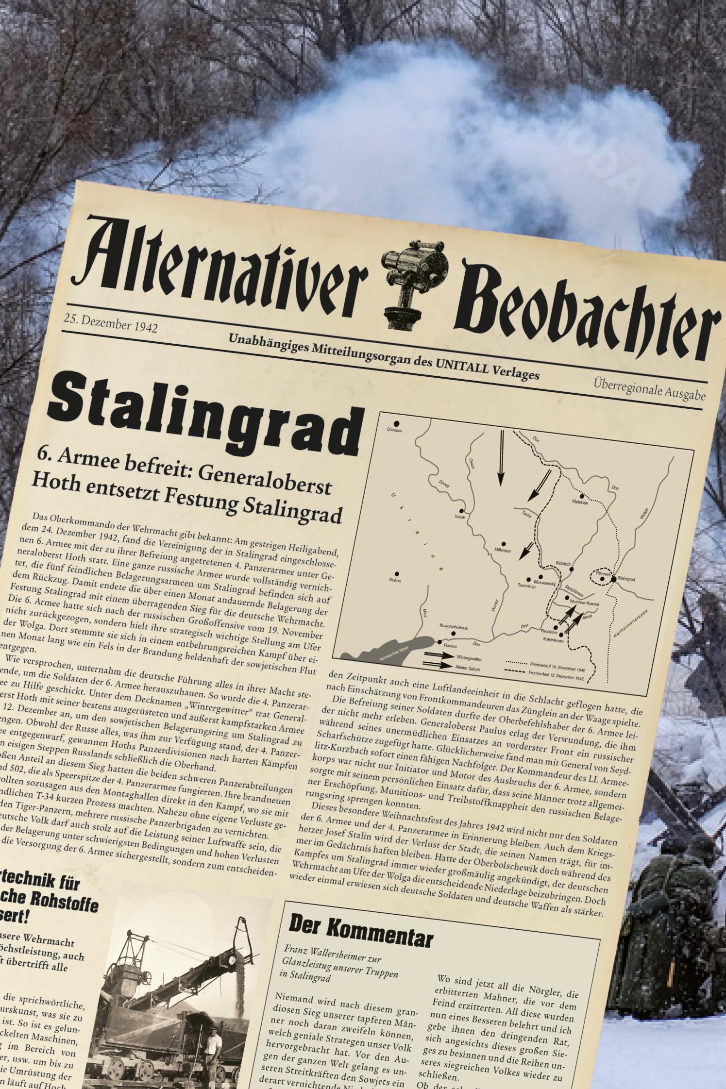 Vorderes Coverbild Alternativer Beobachter: Stalingrad