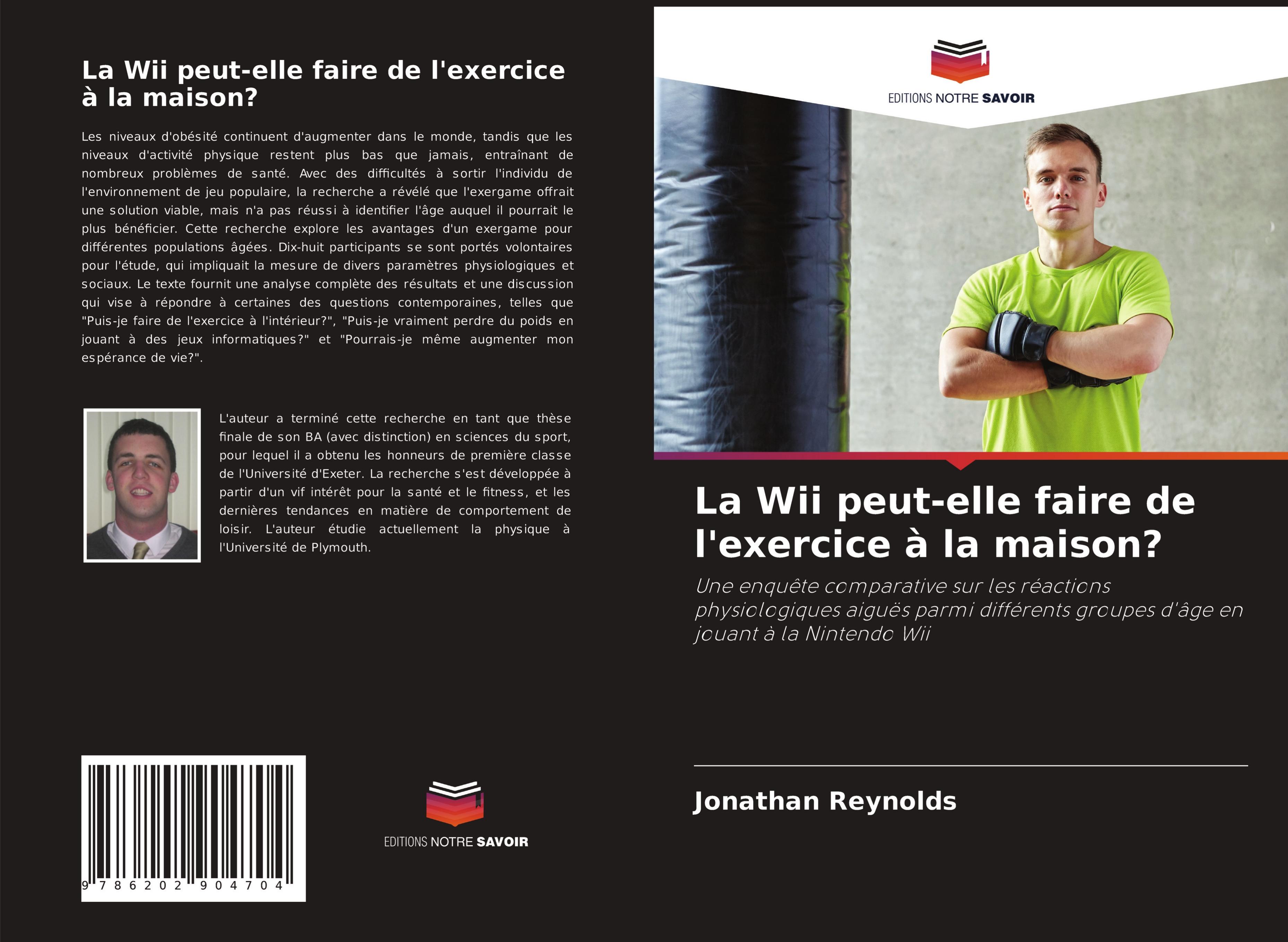 Vorderes Coverbild La Wii peut-elle faire de l'exercice à la maison?