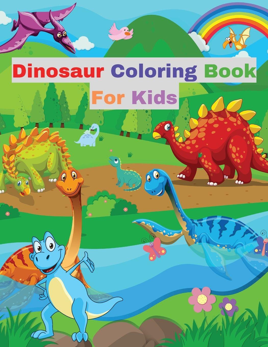 Vorderes Coverbild Dinosaur Coloring Book for Kids