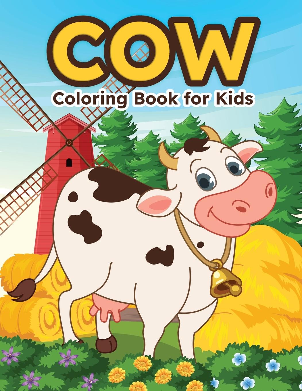Vorderes Coverbild Cow Coloring book for Kids