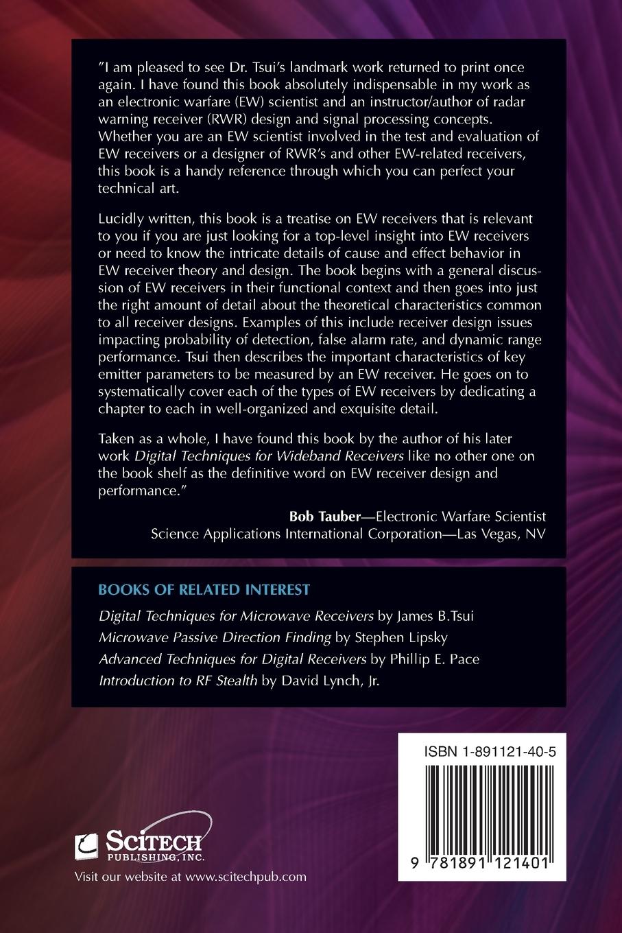 Rückseitencover Microwave Receivers with Electronic Warfare Applications