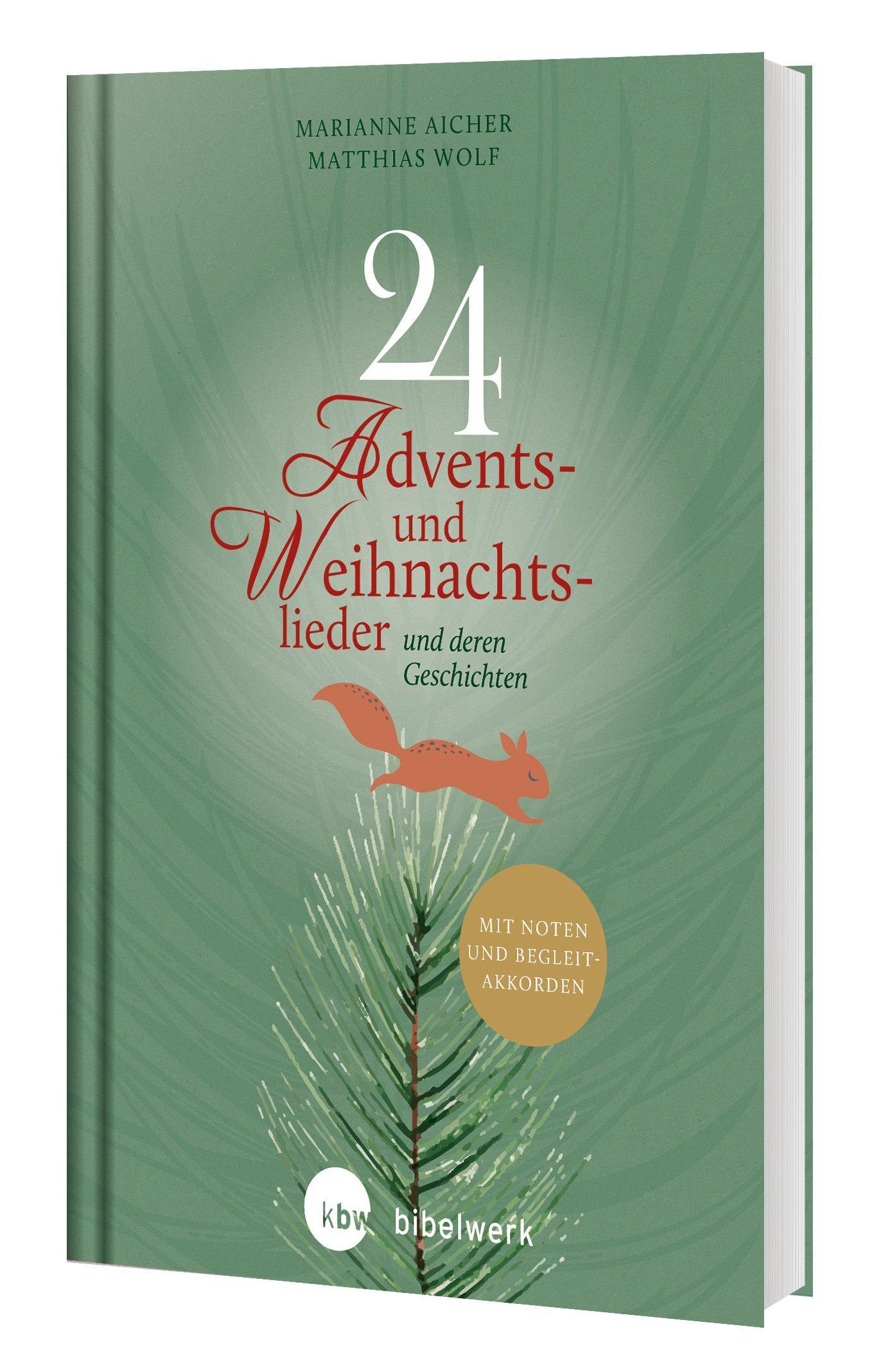 Vorderes Coverbild 24 Advents- und Weihnachtslieder