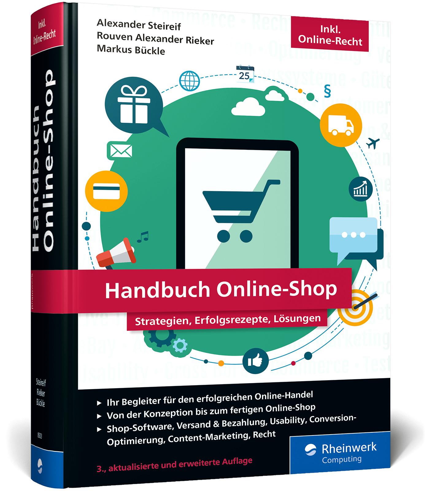 Vorderes Coverbild Handbuch Online-Shop