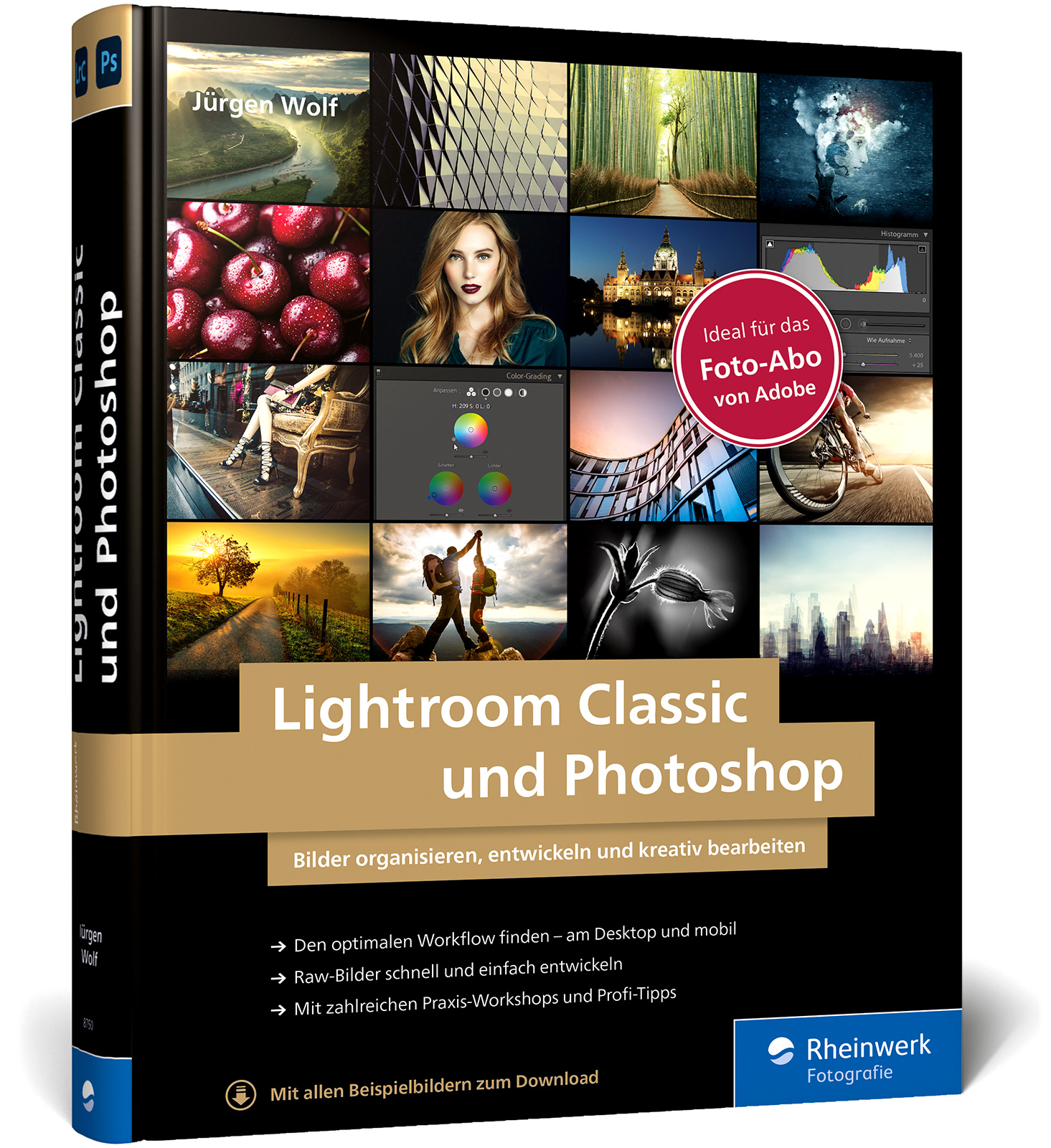 Vorderes Coverbild Lightroom Classic und Photoshop