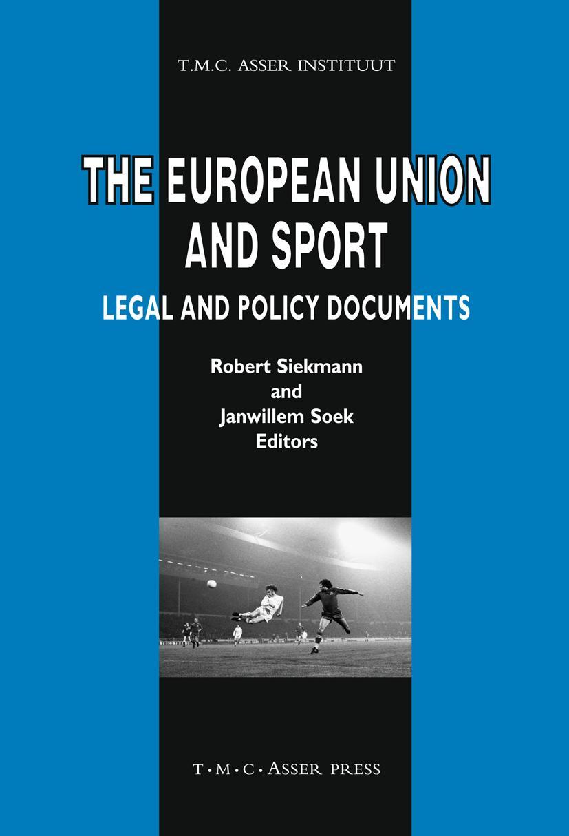 Vorderes Coverbild The European Union and Sport