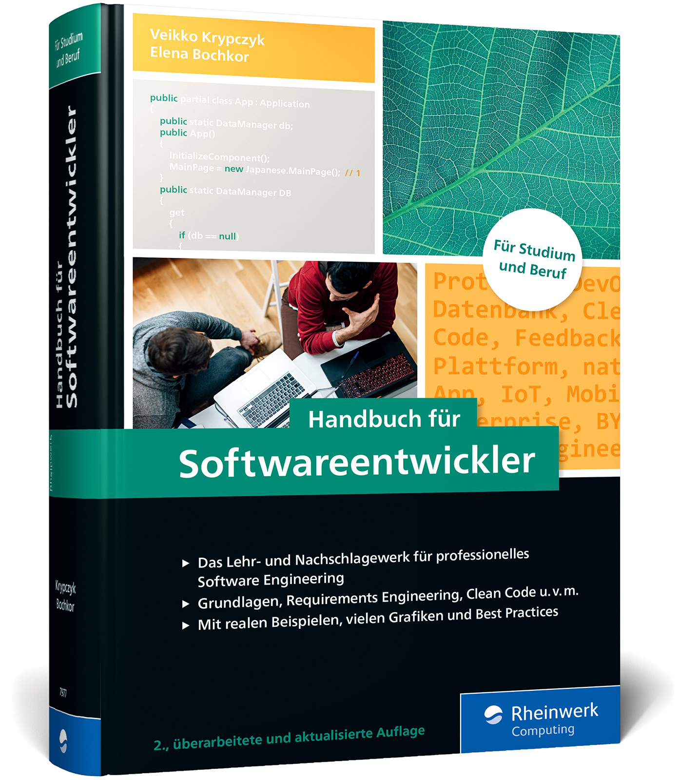 Vorderes Coverbild Handbuch für Softwareentwickler