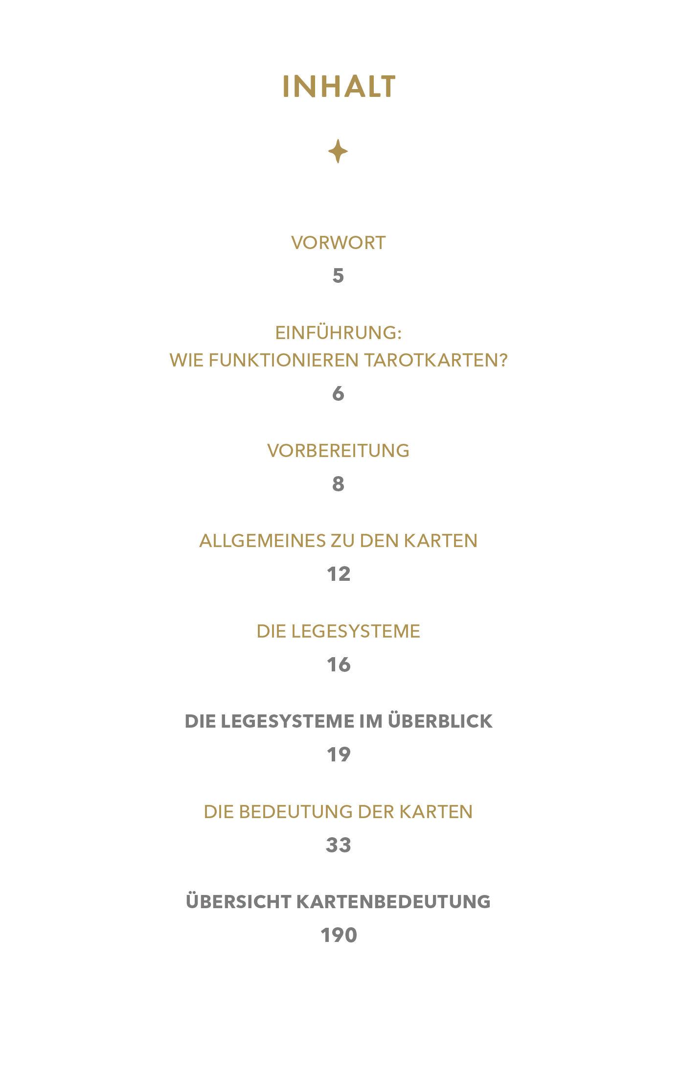 Beispielinhalt (Bild) Tarotkarten