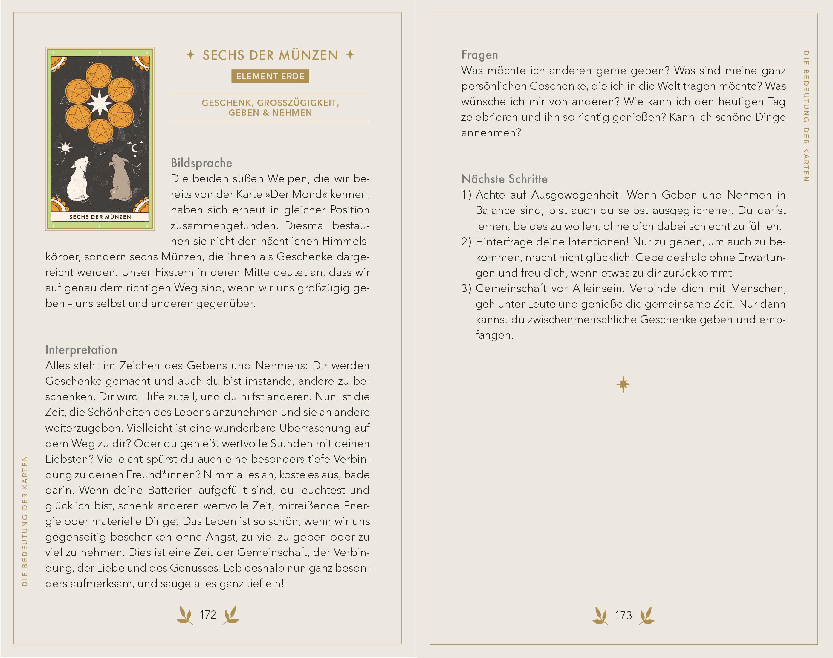 Beispielinhalt (Bild) Tarotkarten