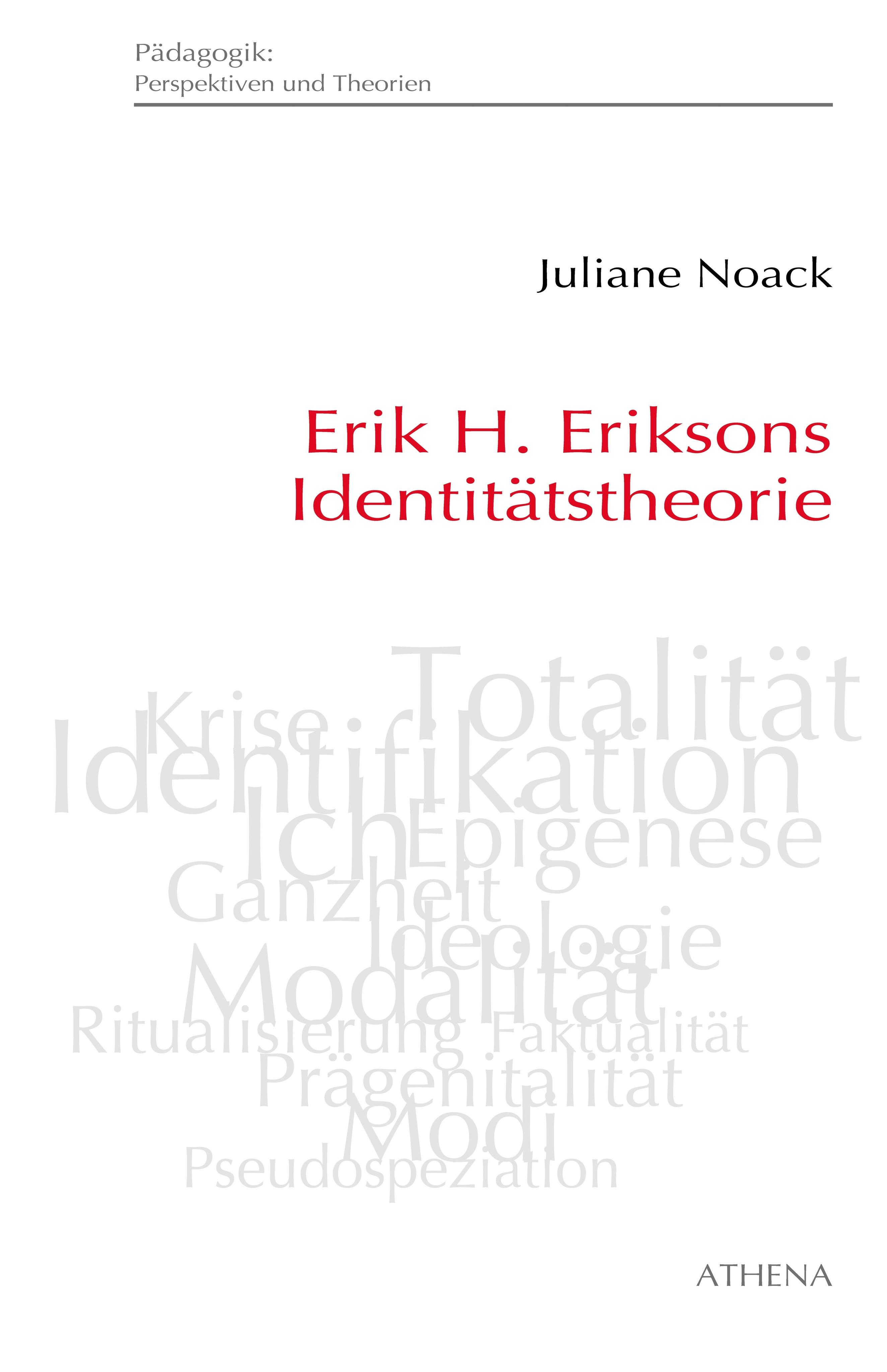 Vorderes Coverbild Erik H. Eriksons Identitätstheorie