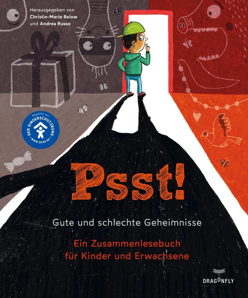 Vorderes Coverbild Psst! Gute und schlechte Geheimnisse. Ein Zusammenlesebuch für Kinder und Erwachsene. Begleitet vom Kinderschutzbund