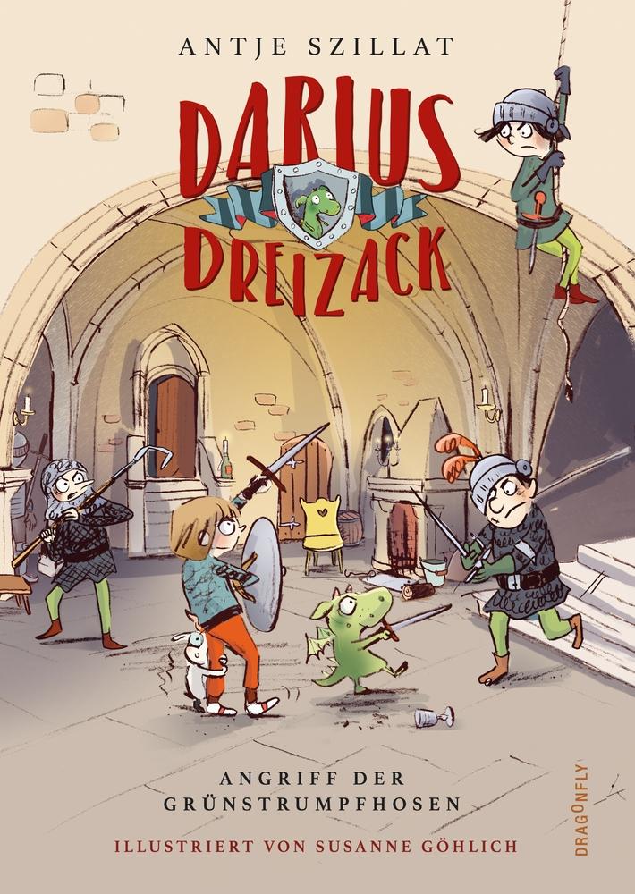 Vorderes Coverbild Darius Dreizack - Angriff der Grünstrumpfhosen