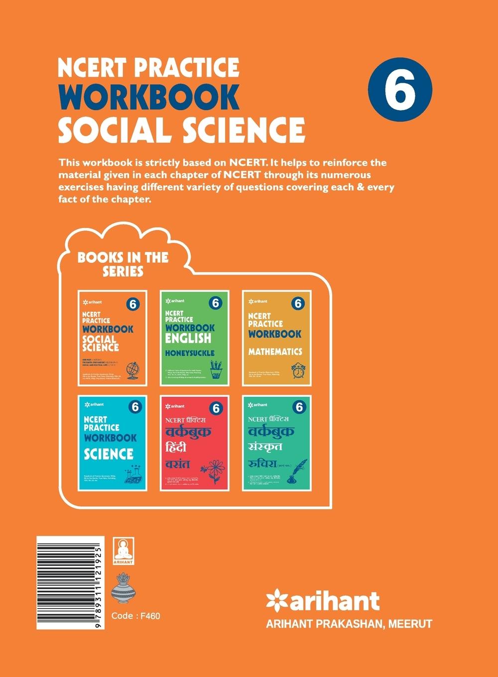 Rückseitencover Workbook Social Science Class 6th