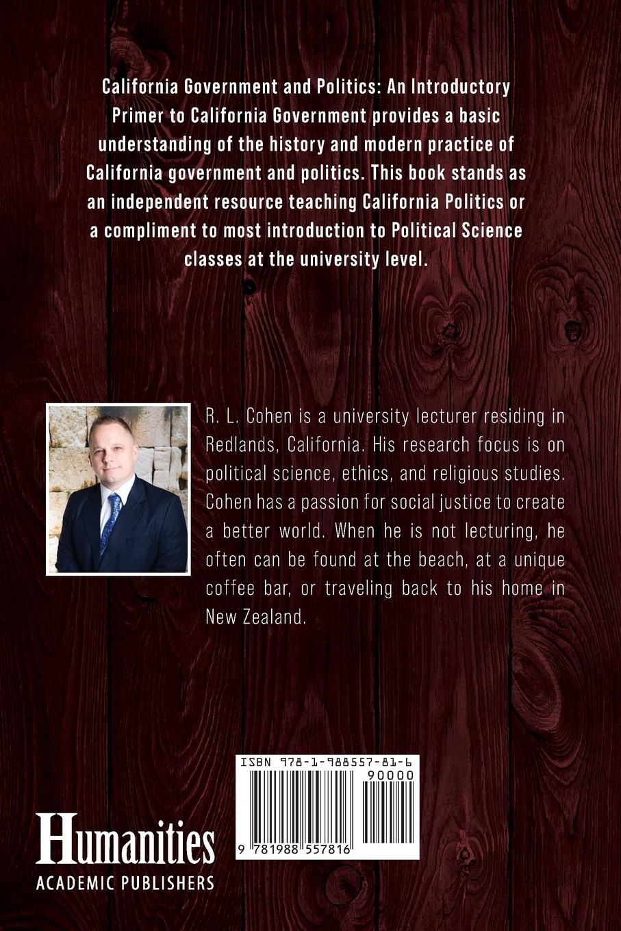 Rückseitencover California Government and Politics