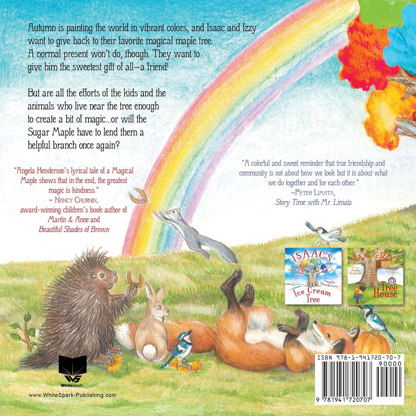 Rückseitencover Isaac and Izzy's Magical Maples