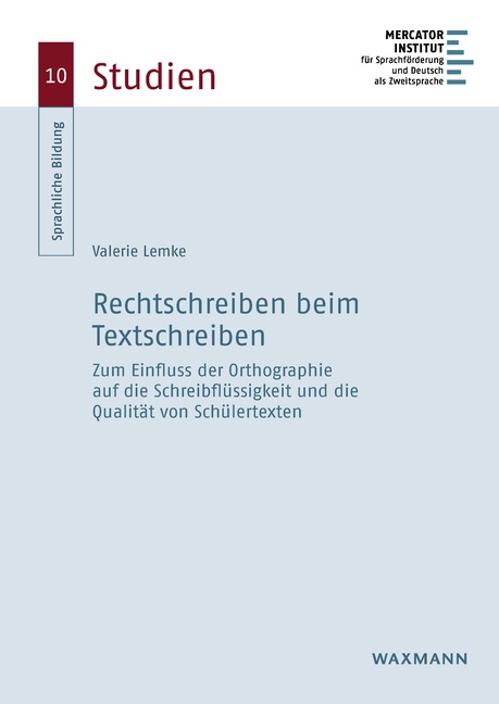 Vorderes Coverbild Rechtschreiben beim Textschreiben