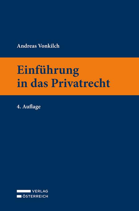 Vorderes Coverbild Einführung in das Privatrecht