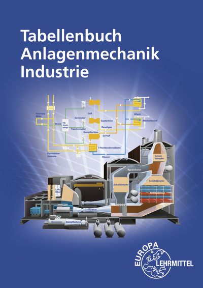 Vorderes Coverbild Tabellenbuch Anlagenmechanik Industrie